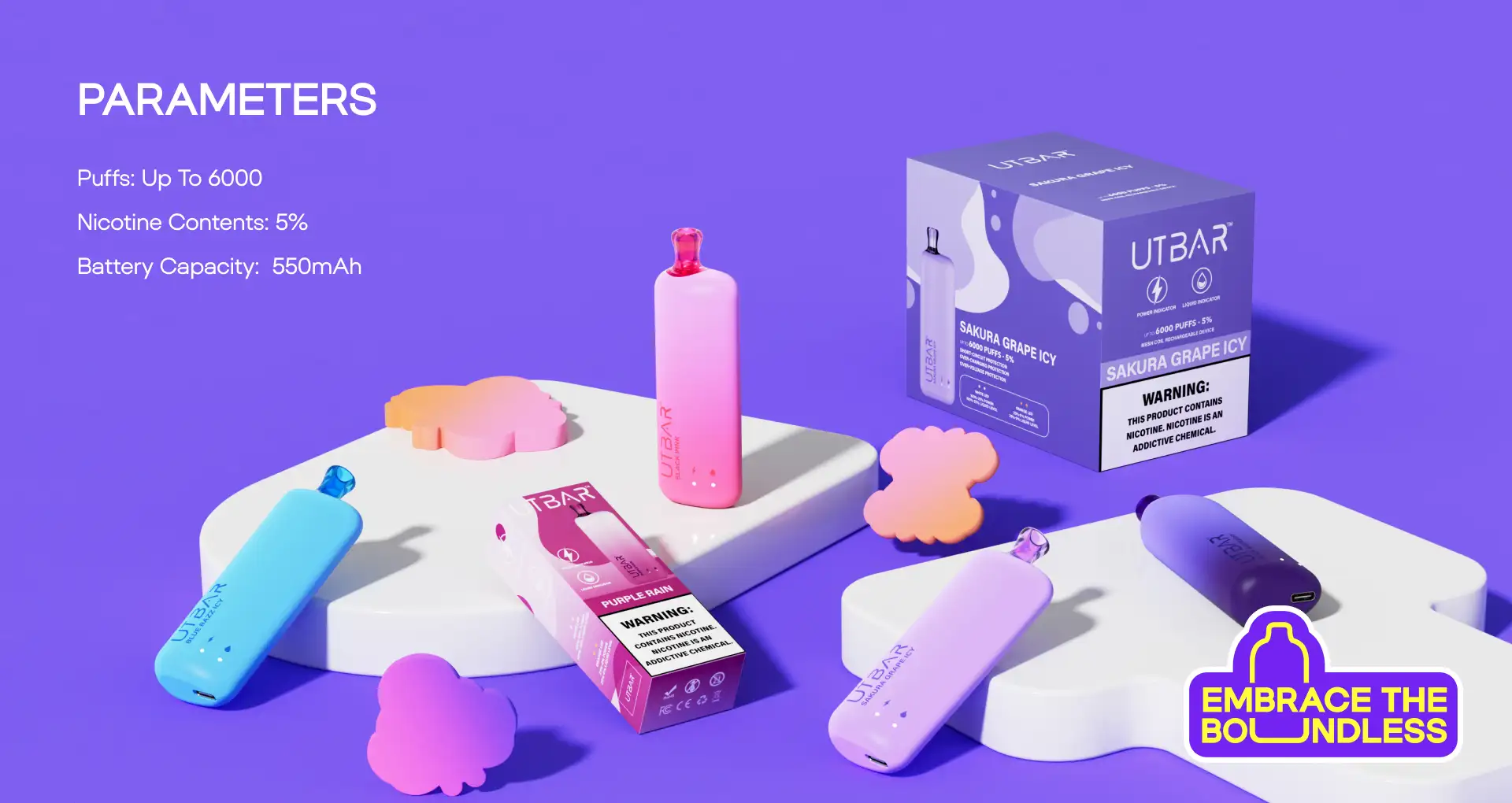 utbar-产品参数与樱花葡萄冰款-parameters-sakura-grape