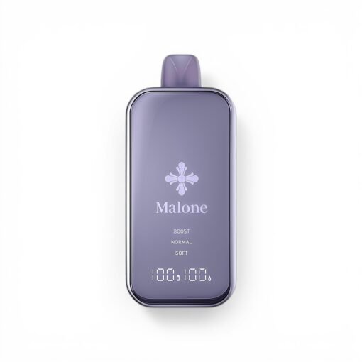 Malone-Bar-马龙克罗心-35000-Puffs，展示产品外观及包装。