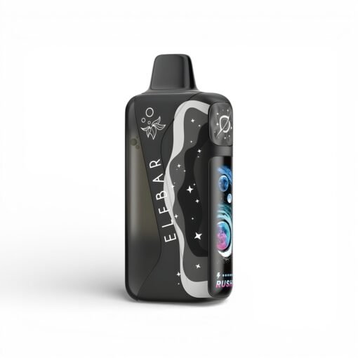 ELFBAR-Lush-King-冰神-pro-35000-Puffs，展示产品外观及包装。