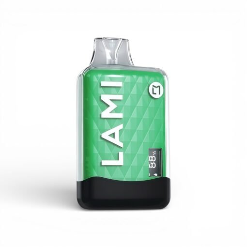 LAMI-M8-徕米-9000-Puffs，展示产品外观及包装。