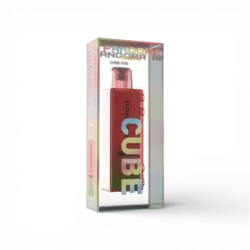 PANDORA-CUBE-潘多拉积木-15000-Puffs，展示产品外观及包装。