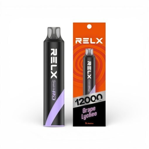 RELX-SMASH-GO-悦刻-12000-Puffs，展示产品外观及包装。