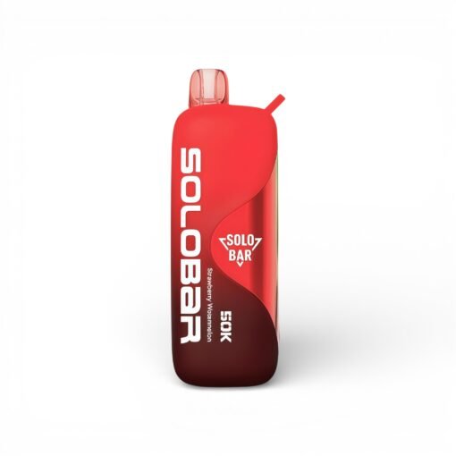 Solo-Series-50000-Puffs，展示产品外观及包装。