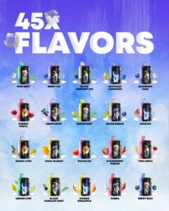 alfakher-ultra-25k-45种口味-列表1